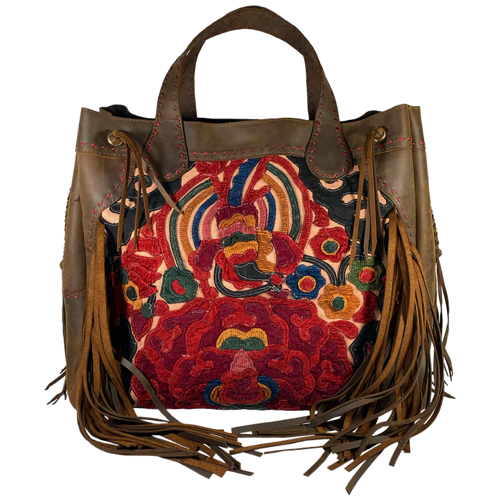 Brooklyn "Hamilton" Artisan Leather Bag in Coffee