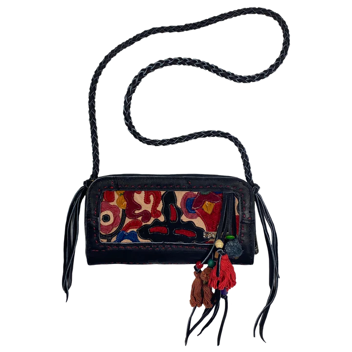 Brooklyn "Preston" Leather Wristlet Bag