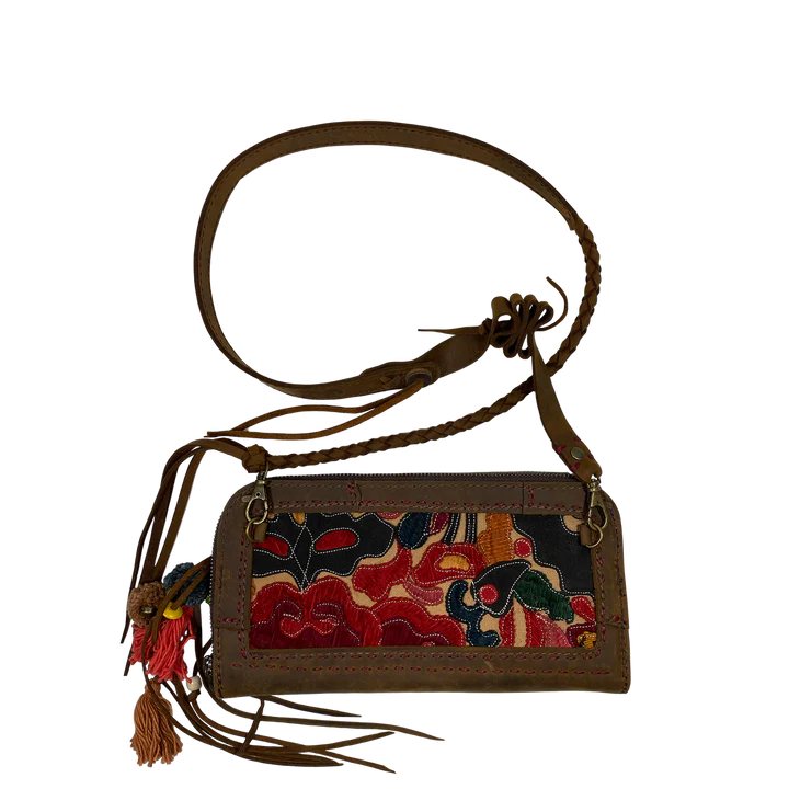 Brooklyn "Preston" Leather Wristlet Bag