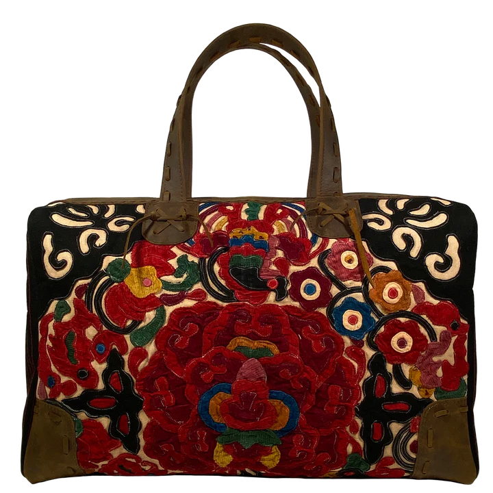 Brooklyn "Whitney" Artisan Leather Bag in Coffee