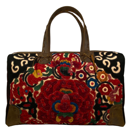 Brooklyn "Whitney" Artisan Leather Bag in Coffee