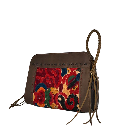Brooklyn "Marcy" Artisan Leather Wrislet - Coffee