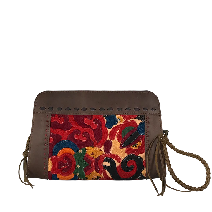 Brooklyn "Marcy" Artisan Leather Wrislet - Coffee