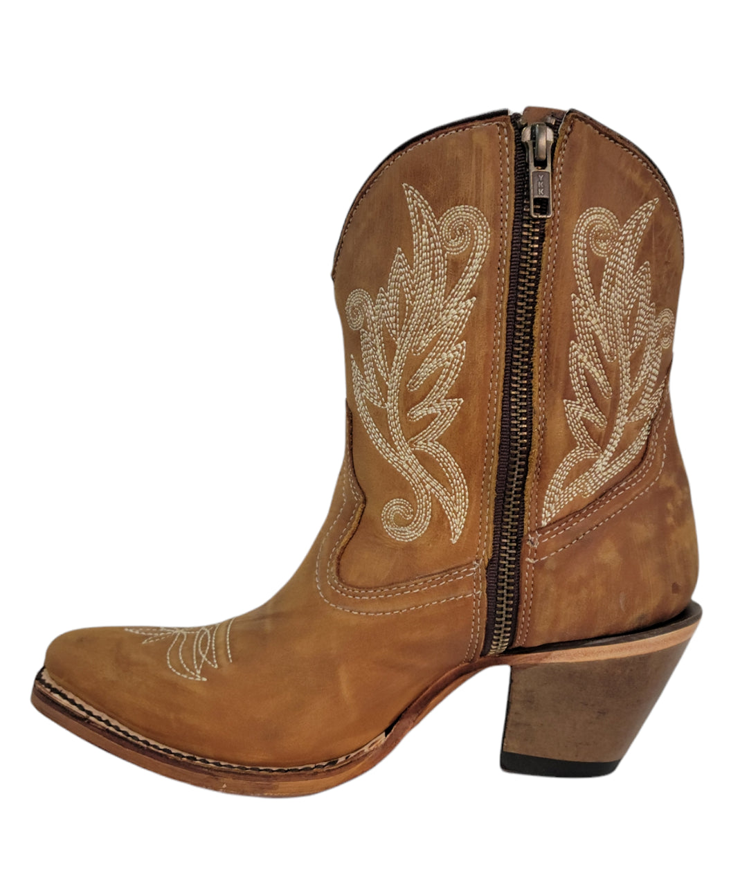 Corral LD Golden Embroidery Ankle Boot