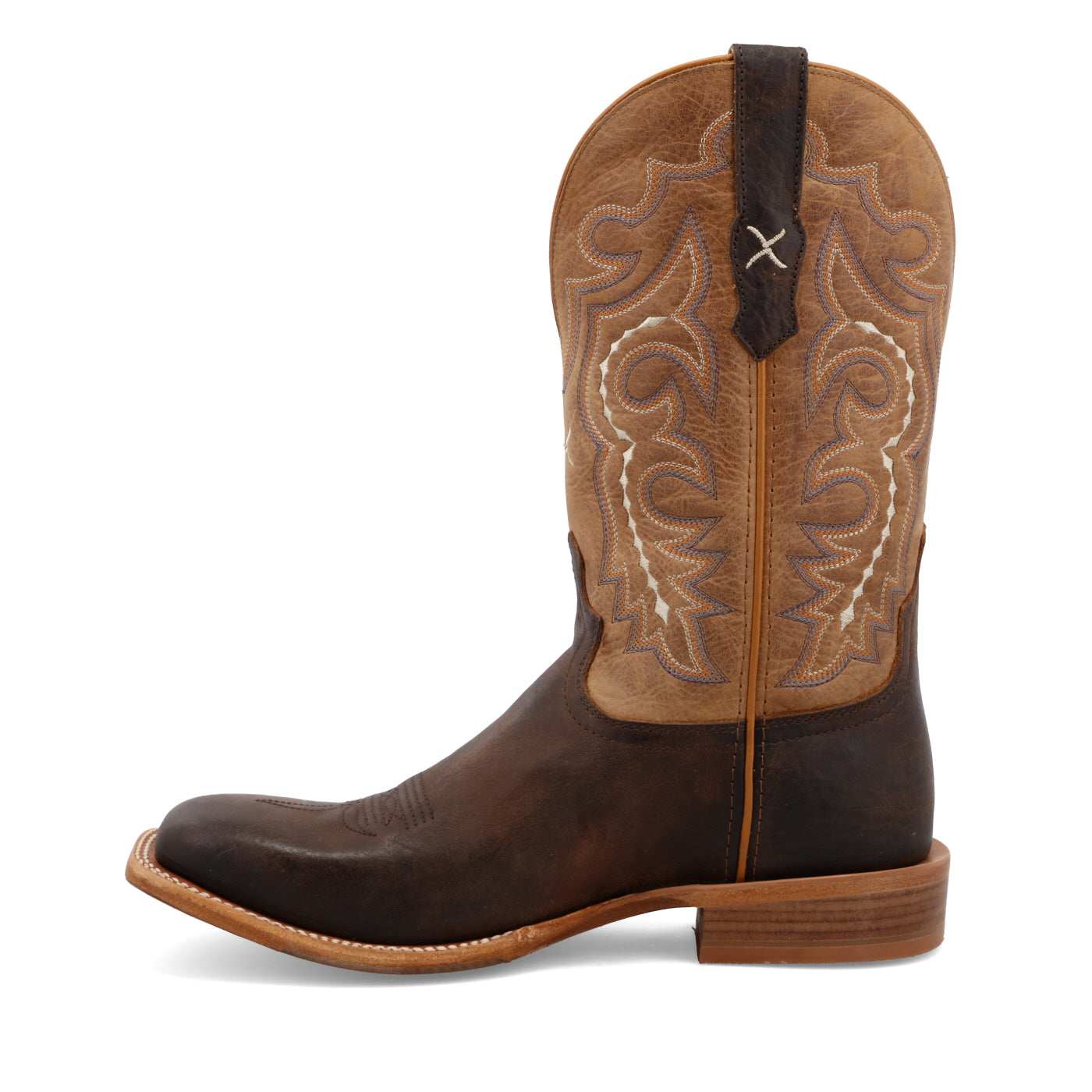 Twisted X 12" Rancher - Chocolate & Light Tan