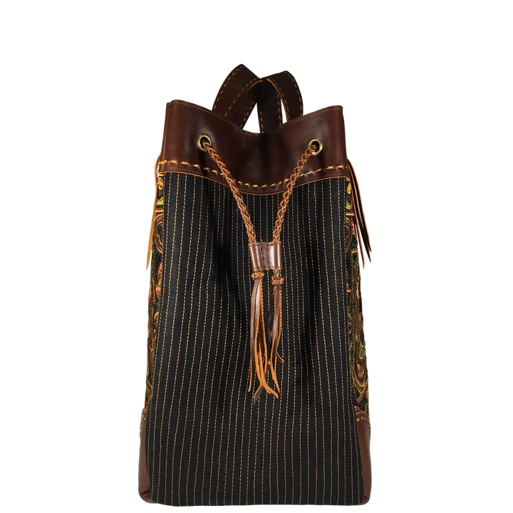 Phoenix "Amber" Artisan Leather Bag in Desert