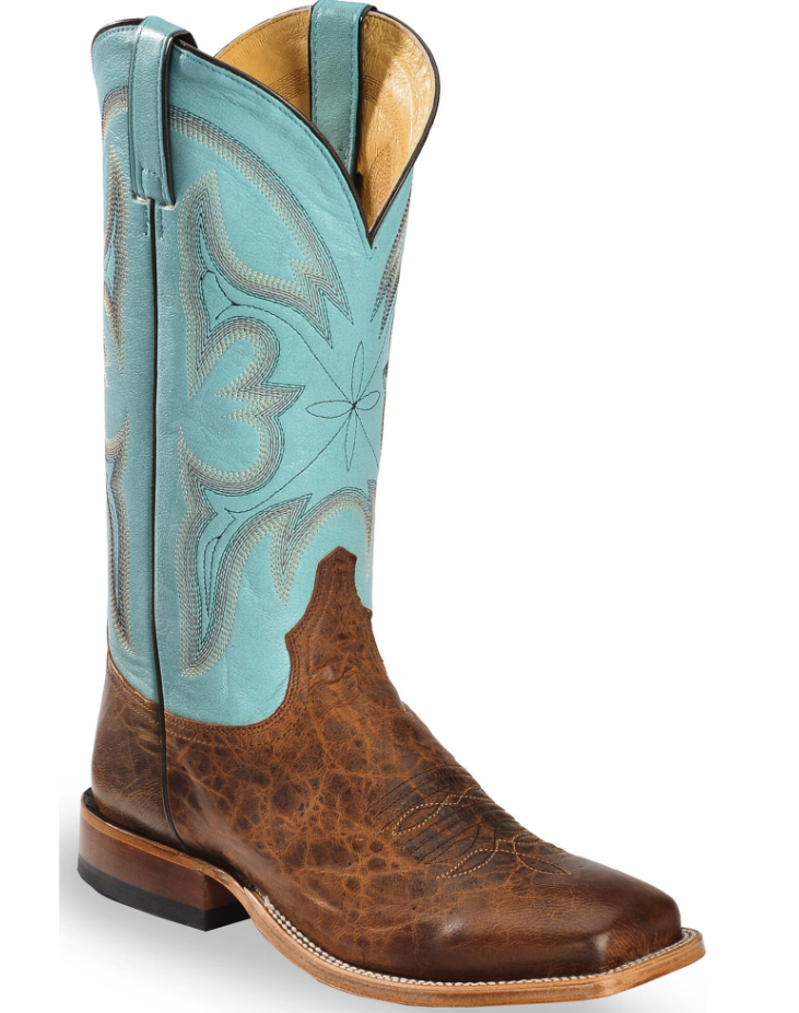 GORGEOUS Tony Lama red cowboy boots with butterflies