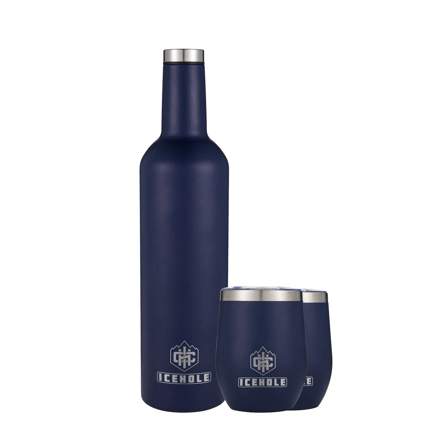 Wine Set - Cooler + 2 Glasses