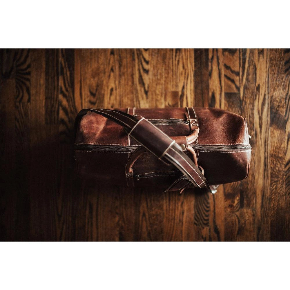 30L Weekender Duffle Bag - Dark Walnut