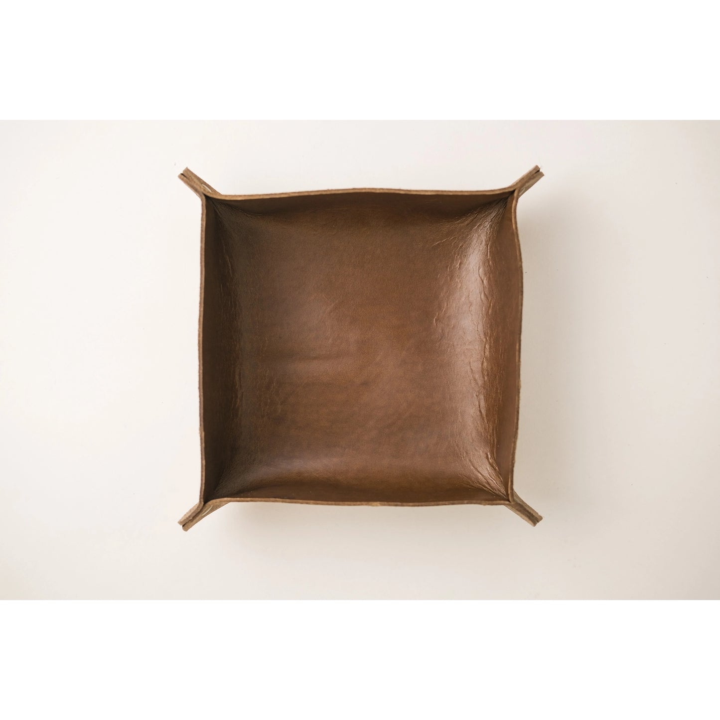 Leather Valet Tray w/ Snaps