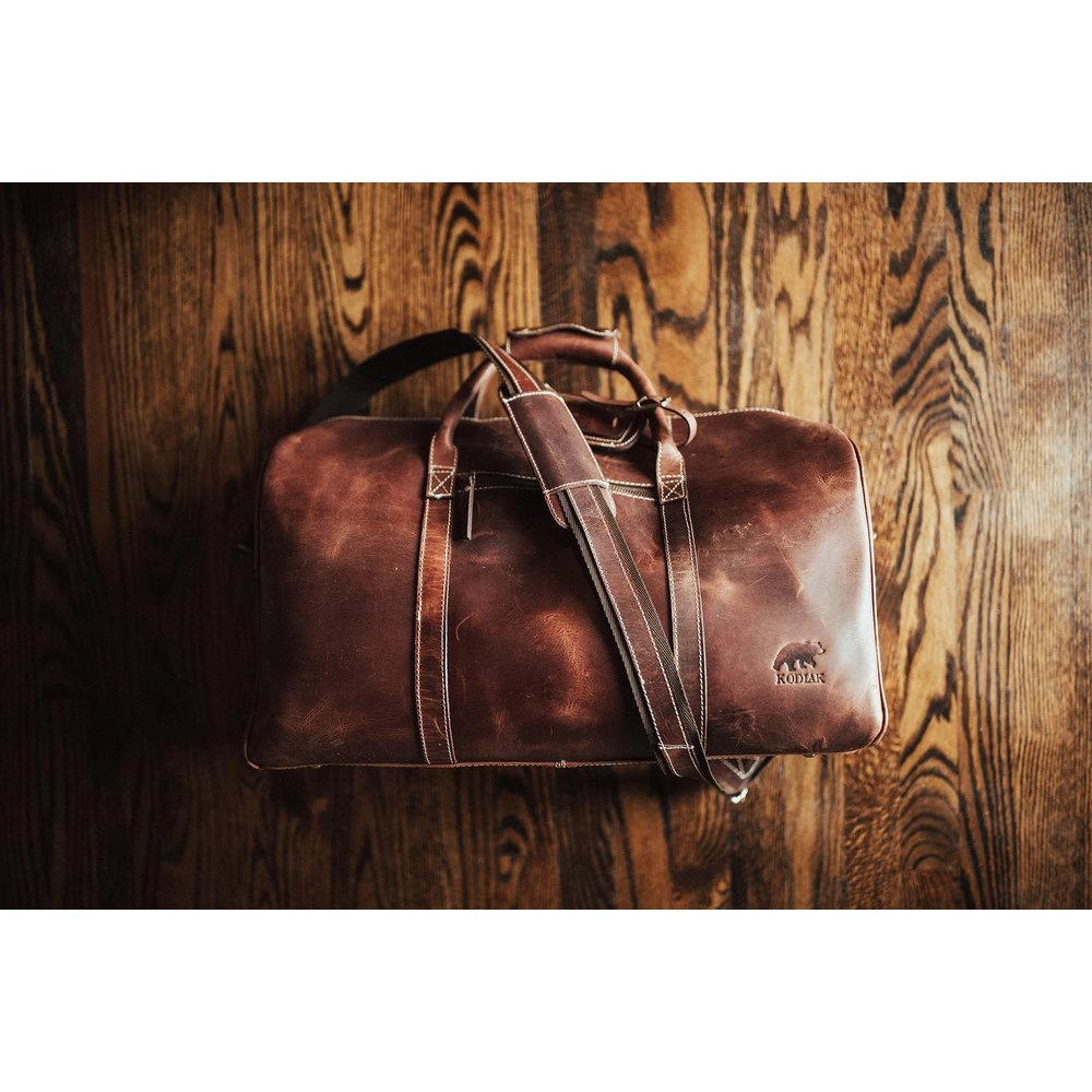 30L Weekender Duffle Bag - Dark Walnut
