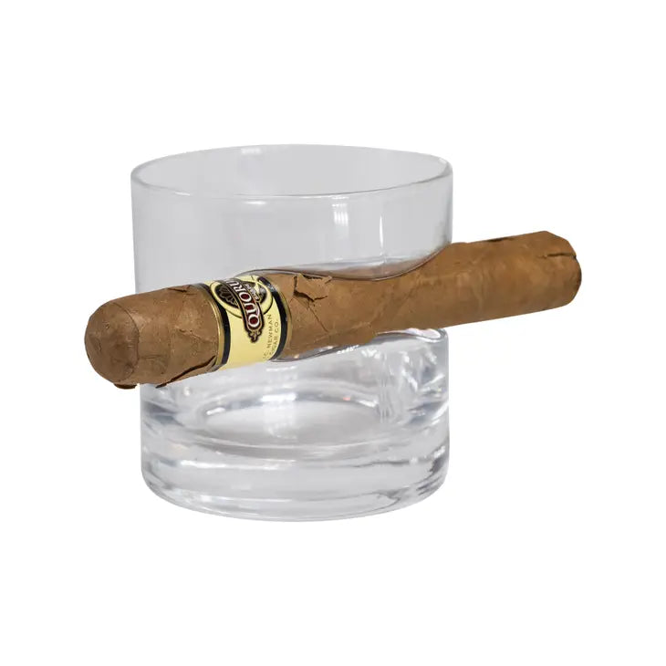 Cigar Whiskey Glass Single
