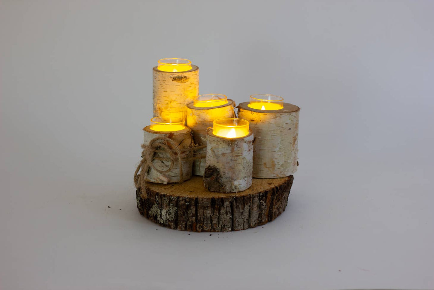 Birch Decor Holder Set