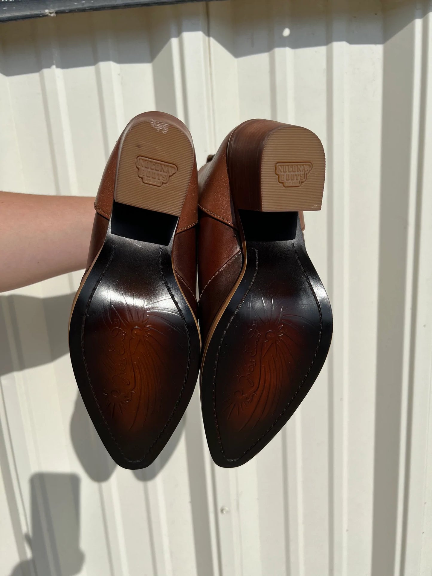 Micki Brunette Sm Cowhide