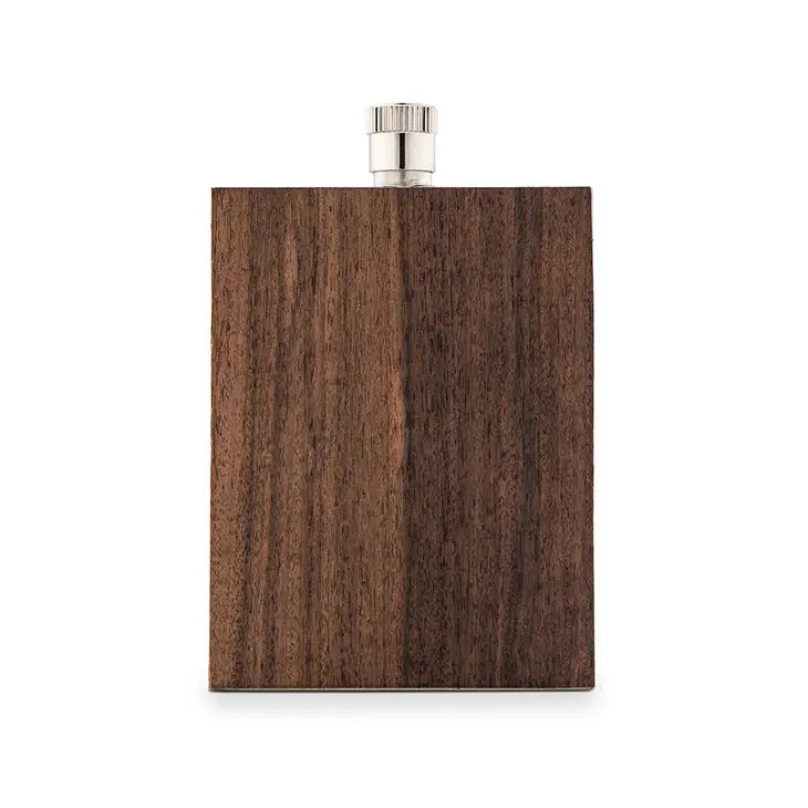 Rustic Wood Wrapped Flask