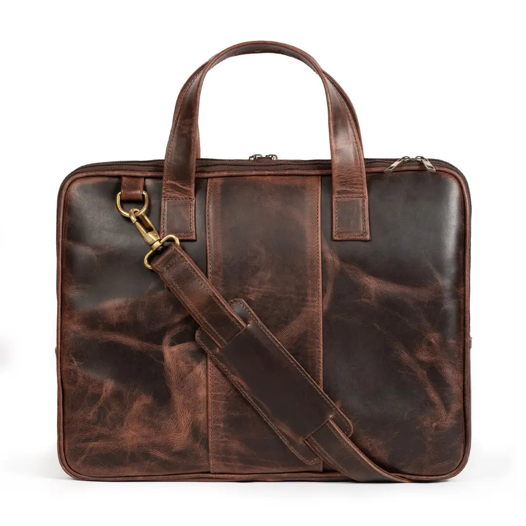 Harbor Leather Laptop Briefcase