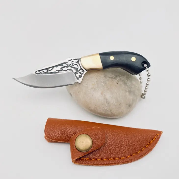 Portable Stainless Steel Embossed Knife