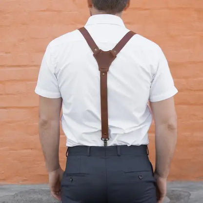 Leather Suspenders