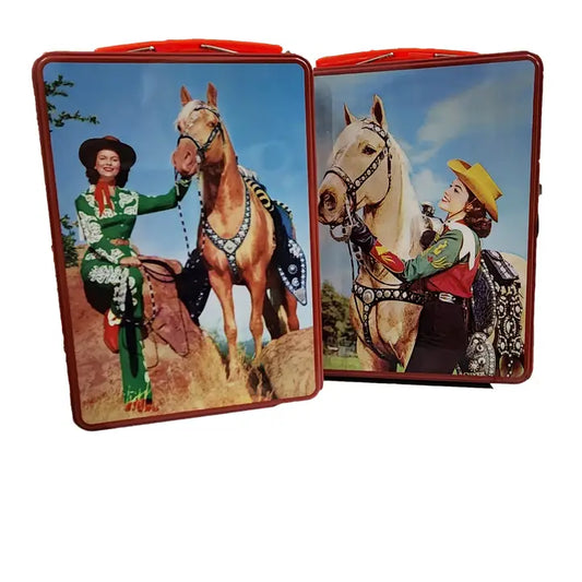 Cowgirl Lunchbox Tin