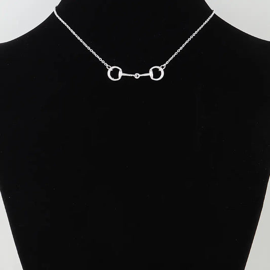 Horse Bit Toggle Chain Necklace