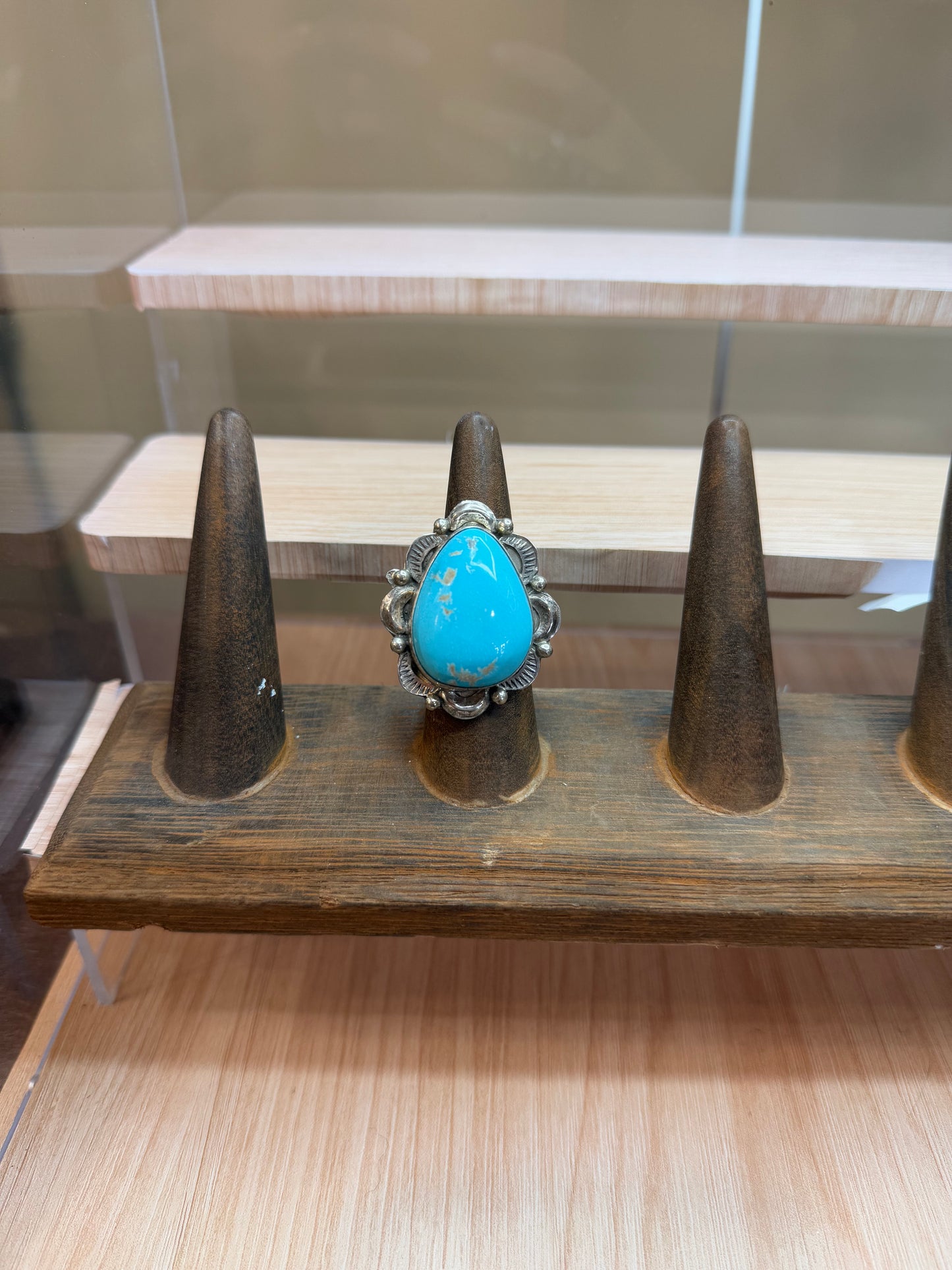 Native American Sterling Silver Turquoise Rings