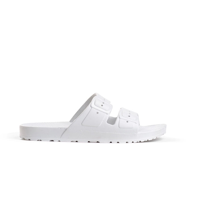 White Sandal w/ Buckle