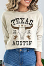 Austin Texas Western Graphic Sweatshirt