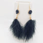 Feather Tassel Earrings