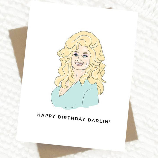 Dolly Happy Birthday Darlin' Card