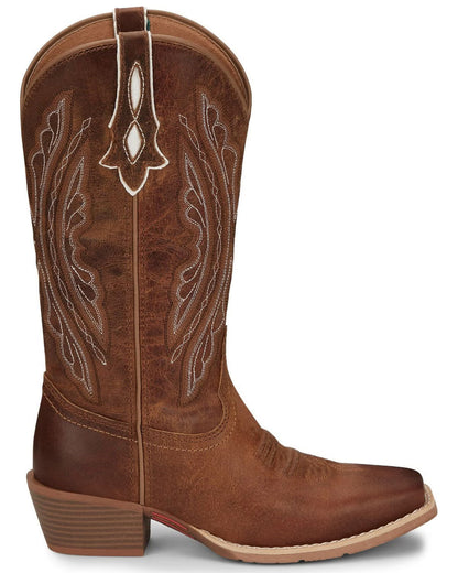 Justin Women's Rein Waxy Tan Water Buffalo Boot