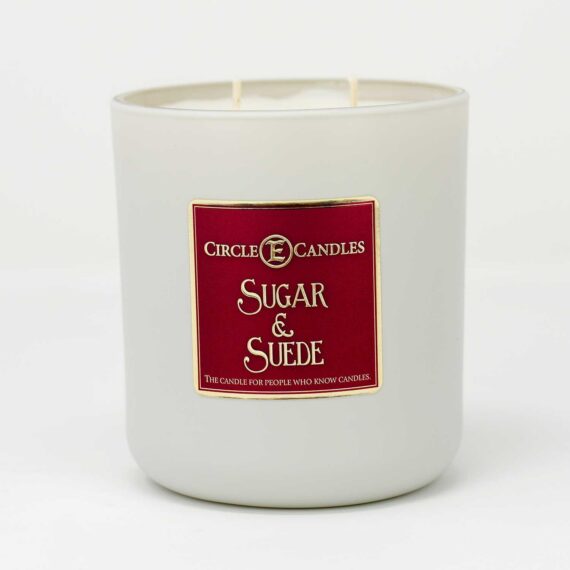 "Sugar and Suede" Circle E 14 Oz Candle
