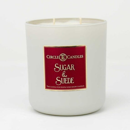 "Sugar and Suede" Circle E 14 Oz Candle