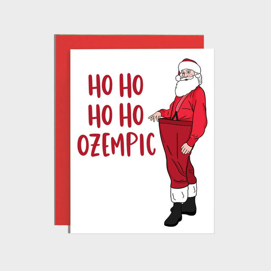 Ho-OZempic Xmas Card