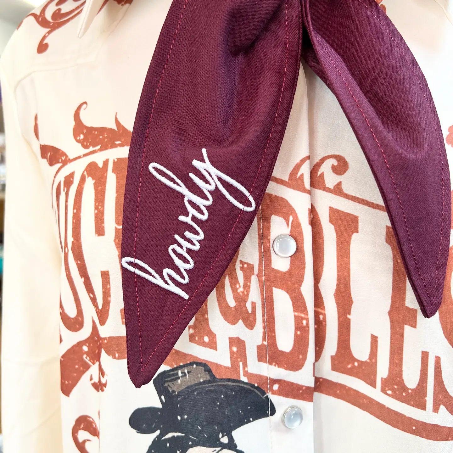 Gig 'em Ascot Scarf