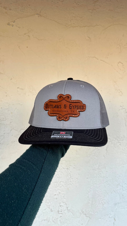 O&G Mesh Back Cap - Grey/Charcoal/Black