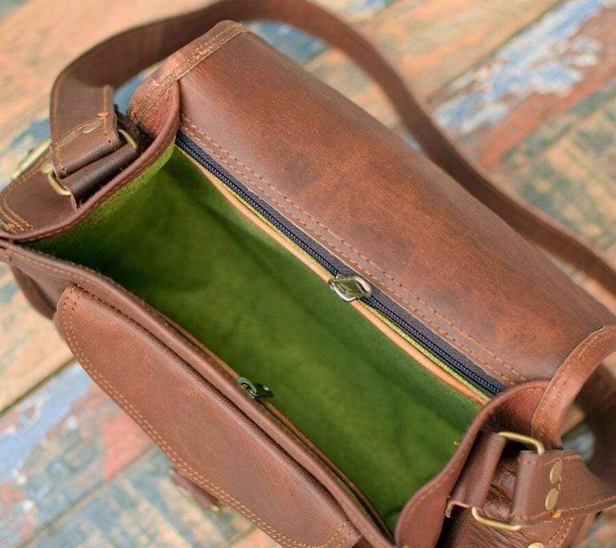 The Nichols Leather Crossbody Purse