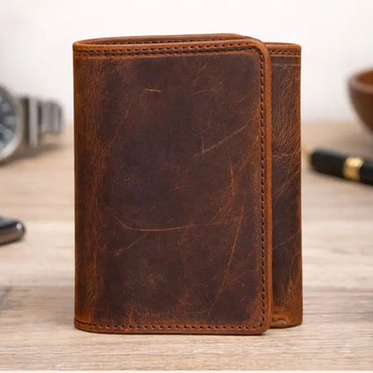 Trifold Leather Men's Wallet