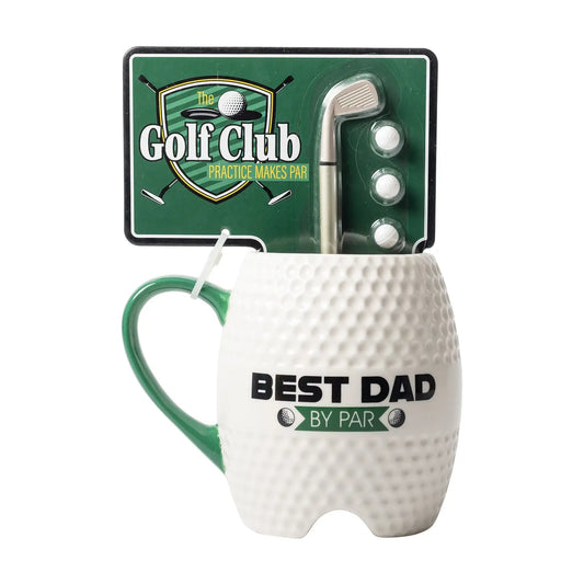 Best Dad By Par Golf Mug & Pen Set