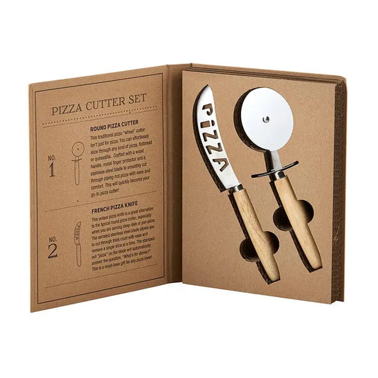 Pizza Cutter Cardboard Book