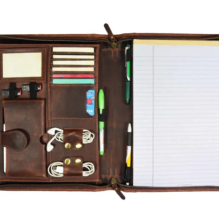 Caraquet Leather Travel Organizer