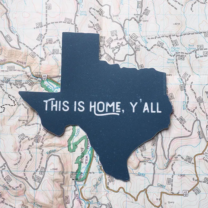 This is Home Y'all Texas Sticker