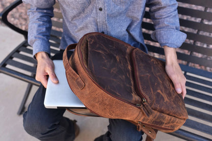 The Executive Leather Backpack