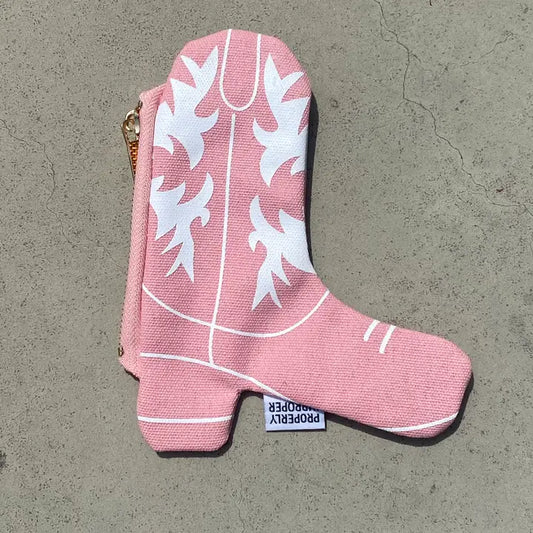 Cowgirl Boot-Shaped Coin Purse