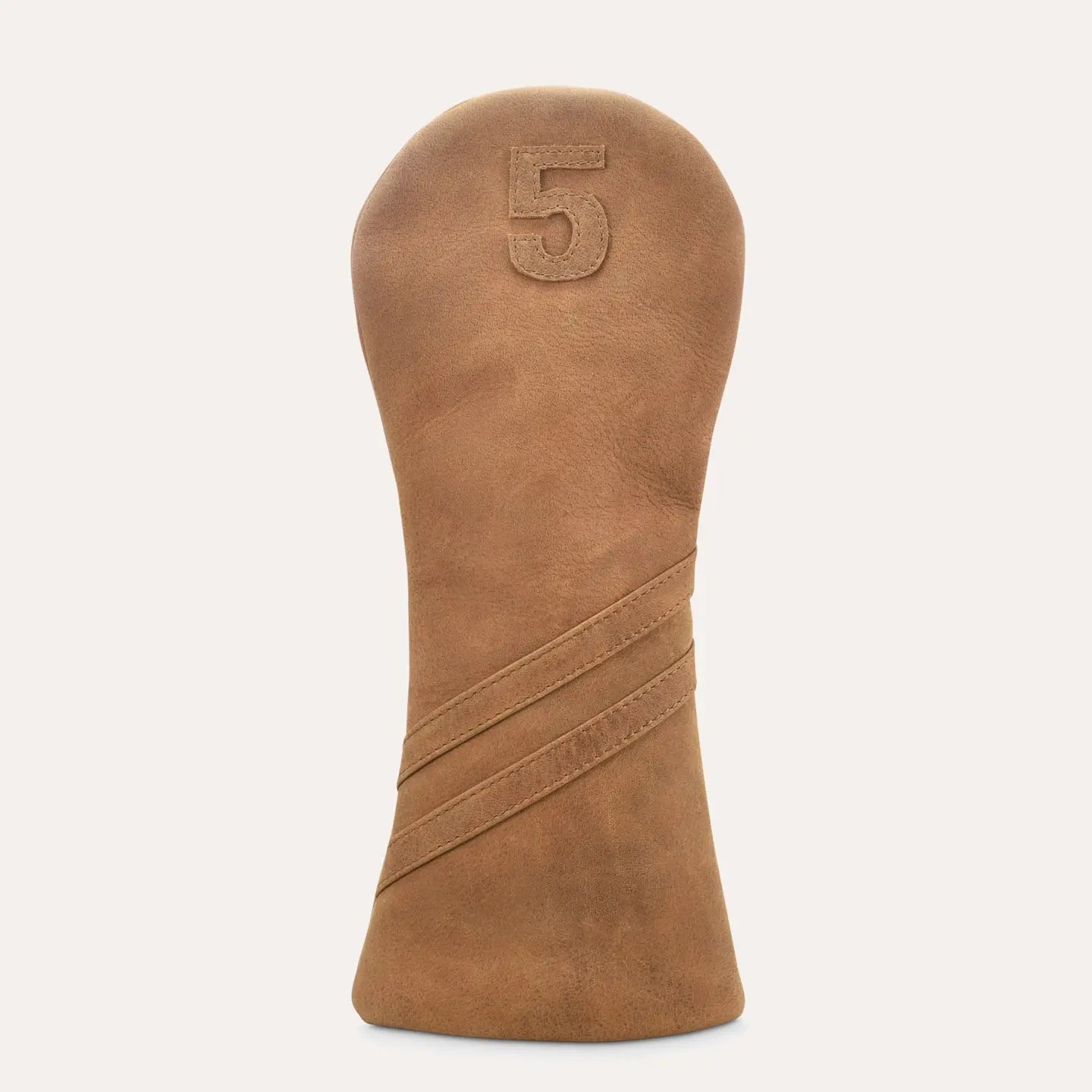 Leather Golf Headcover - Tan