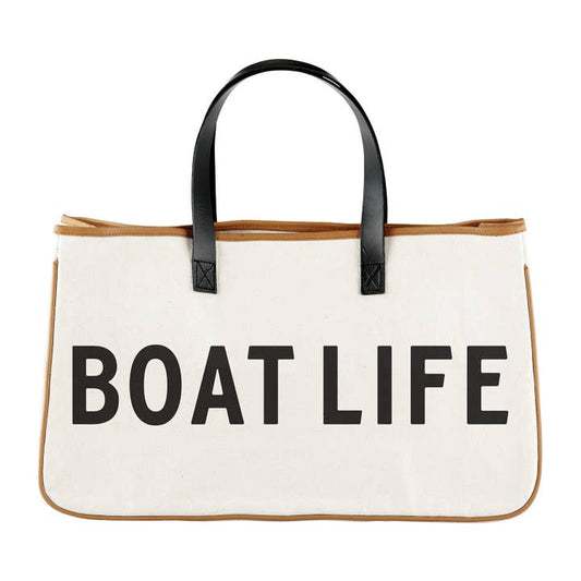 Boat Life- Canvas Tote