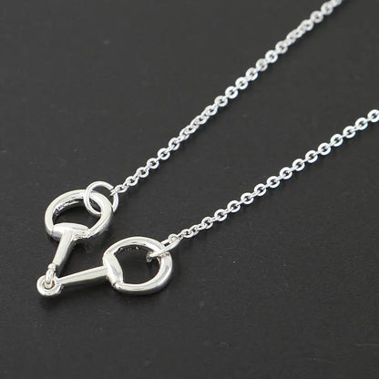 Horse Bit Toggle Chain Necklace