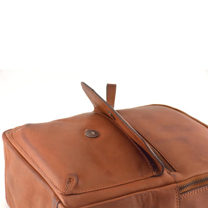 Handcrafted Designer Leather Backpack