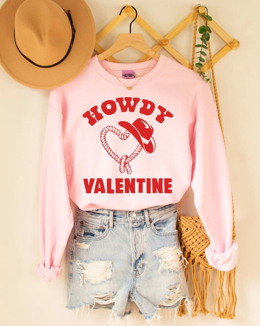 Howdy Valentine Sweatshirt