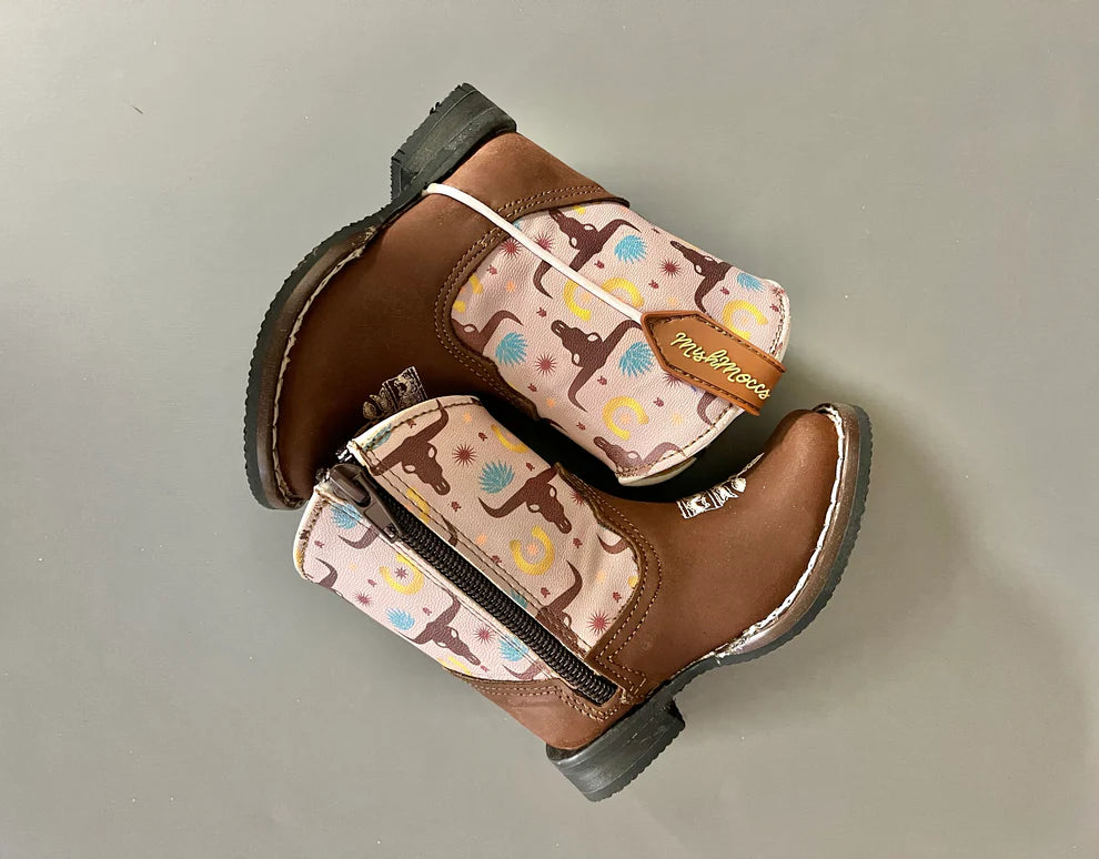 Ranch Print Baby/Toddler Boot