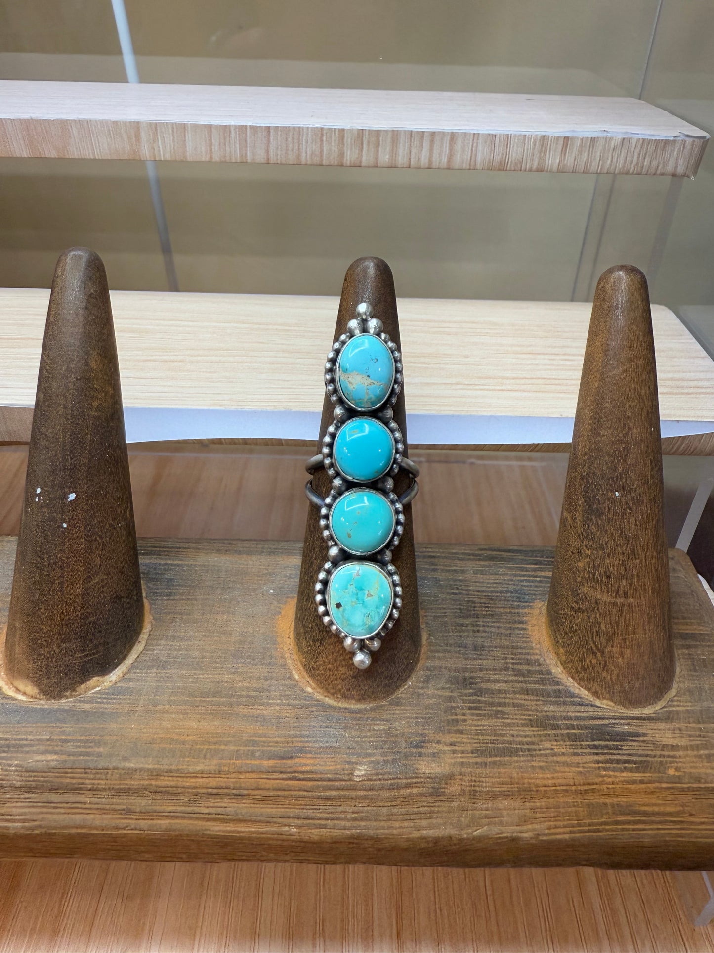 Native American Sterling Silver Turquoise Rings